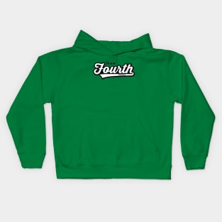 Team Fourth Grade Kids Hoodie